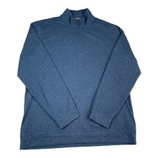 Vineyard Vines 1/4 Zip Performance Pullover Top, Navy Blue, Men  s Size Large