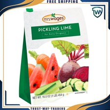 Mrs. Wages Pickling Lime Easy-to-Make 1 lb Resealable Bag - Free Shipping