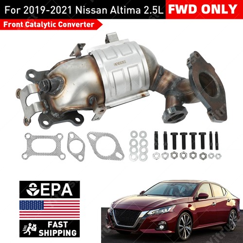 Fits 2019 2020 2021 2022 Nissan Altima 2.5L Front Catalytic Converter FWD ONLY