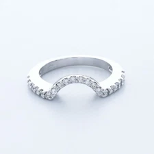 1.19ct tw G VS2 Round Earth Mined Certified Diamonds PT 950 Halo Sidestone Ring