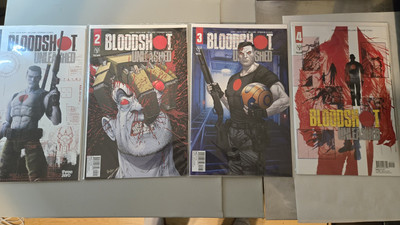 Bloodshot Unleashed And Unleashed Reloaded 1-4 And 1-3