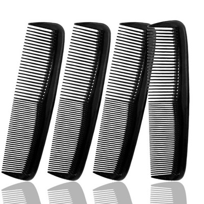 Soft 'N Style Hair Care 4-Pack Comb - Not 4 Count (Pack of 1), Black