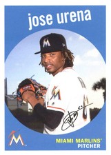 2018 Topps Archives #48 Jose Urena - BB