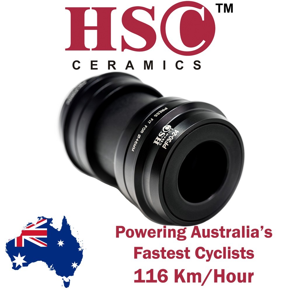 Pressfit30/PF30 OSBB Bottom Bracket Ceramic Bearing for Shimano 24mm Cranks -HSC