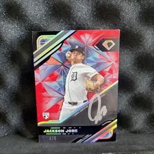 2025 Topps Diamond Icons Autographs Jackson Jobe #WPA-JJO Red Red /5 (AU, RC)