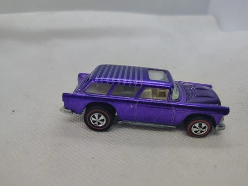1969 Hot Wheels Redline Classic Nomad PURPLE NEAR MINT ALL ORIGINAL WOW!