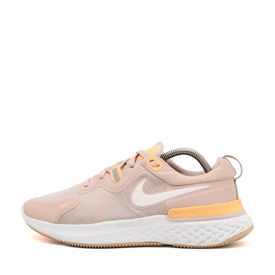 Nike Damen React Miller 2 Sneaker Rosa Gelb Mesh Low-Top Sohle Laufschuh EU 40