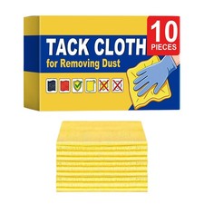 10pcs Tack Cloth, Drywall Sanding,Tack Cloths For Removing Dust From Woodworking