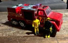 Mini Tonka / Play People Fire Engine  w/ Accessories & Figures