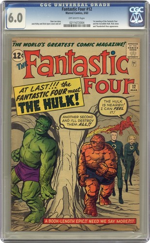 Fantastic Four #12 CGC 6.0 1963 0211672004
