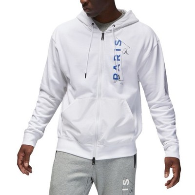 Jordan Paris Saint-Germain Fleece Full-Zip Hoodie Strickjacke GR. S M DN6150-100