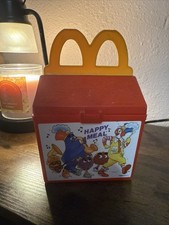 Vintage Fisher Price McDonald's Happy Meal Box 1989 Just Box