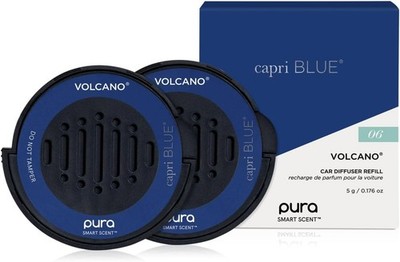 Capri Blue Pura Car Diffuser Refills 2 Pack Free Shipping