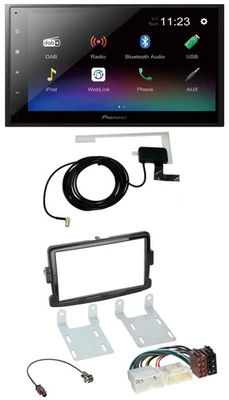 Pioneer DAB MP3 Bluetooth 2DIN USB Autoradio für Dacia Sandero Renault Traffic O - Bild 1 von 4