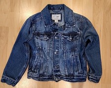 The Children's Place Denim Jacket Unisex Snap Button W/pockets Size 5/6