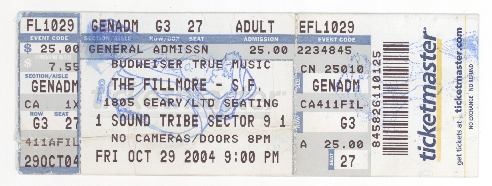 Sound Tribe Sector 9 10/29/04 San Francisco CA Concert Rare 