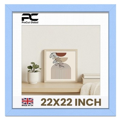 PROCUT Modern A1 A2 A3 A4 A5 Hellblau Bilderrahmen Posterrahmen Fotorahmen