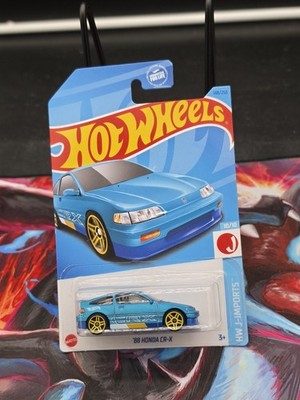 Hot Wheels '88 Honda CR-X CRX Frosty Blue HW J-Imports 10/10 148/250 JDM