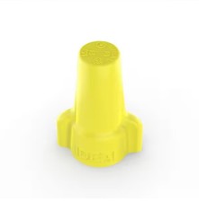 100 Electrical Wire Connectors Yellow Twist-On Wire Nuts 10- 18 AWG