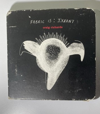 Fabric 15 Tyrant Craig Richards CD (METAL TIN CASE)