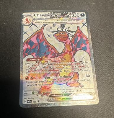 The Pokémon Company Charizard ex 056 Scarlet & Violet Promo Holo EN 2023 330 HP