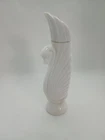 Vintage Avon Milk Glass Swan Lake Bottle Elusive Cologne Some Contents Left