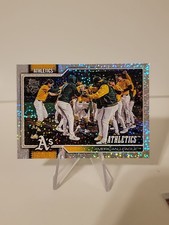 2026 Topps Series 1 Baseball Celebration Confetti Athletics #304 Foil 🎉