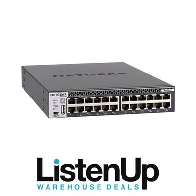 NETGEAR M4300-24X (XSM4324CS) 24x10G and 4xSFP+ (Shared) Managed Switch