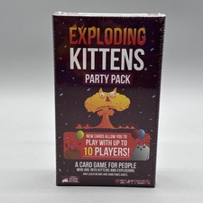 Exploding Kittens Party Pack Card Game New Ca...