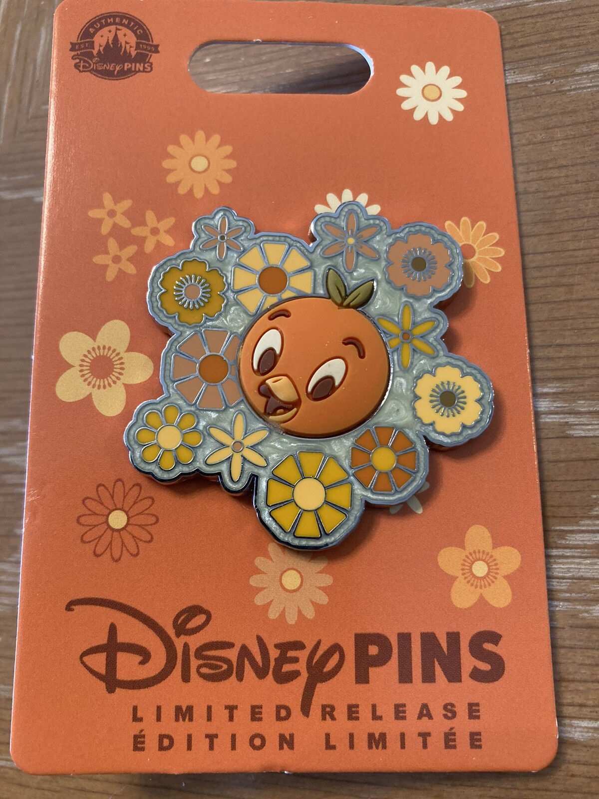 Disney 2023 " Epcot Flower & Garden Festival Orange Bird " Pin