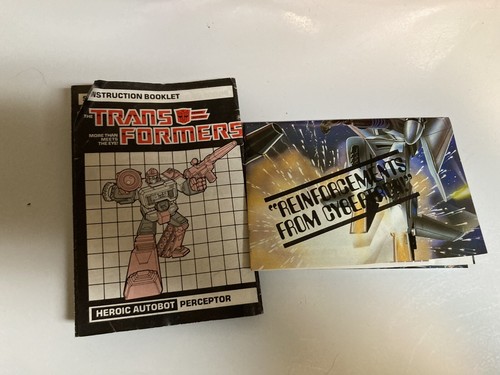 Vintage 1985 Transformers G1 Perceptor with Box - Picture 15 of 17