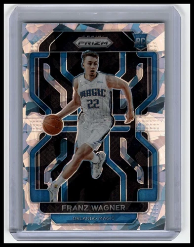 Franz Wagner  2021-22 Panini Prizm #310 Silver Cracked Ice Magic Rookie RC