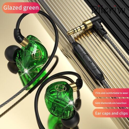 3.5mm in-Ear Hookable High Sound Quality in-Line with Headset Headphones - Picture 16 of 17