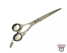 Curved 8.5" PET DOG SCISSORS trimmers grooming Shears