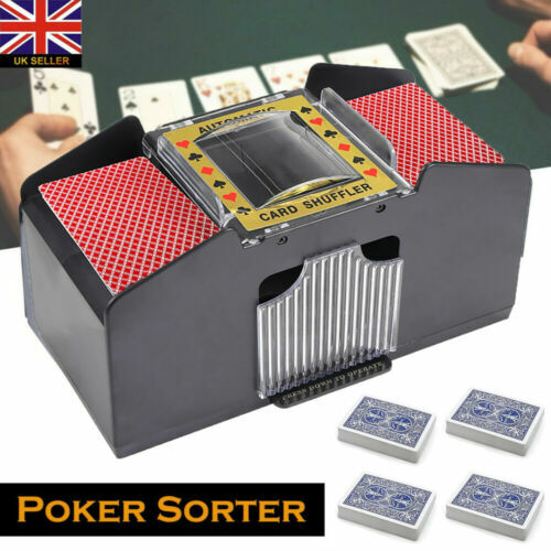 GSE Expert 6-Deck Automatic Card Shuffler For Poker, Blackjack, UNO