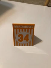 Whataburger Table Tent 34