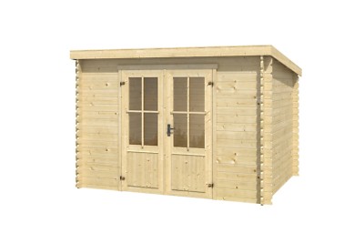 28mm Gartenhaus 300x250 Cm Gerätehaus Holzhaus Holz Blockhaus