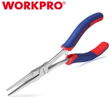 WORKPRO 7 Inches Long Reach Needle Nose Pliers Mini Small Extra Long Nose Pliers