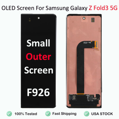 LCD Display For Samsung Galaxy Z Fold3 OEM AMOLED Outer Touch Screen Assembly US