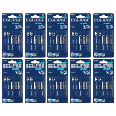 50 Stück EPTN02 HSS Eclipse Stichsägeblatt 2,5 - 6 mm Schneiden 1,8 mm Zahnab...