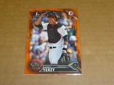 2016 Bowman ANDY YERZY ORANGE PARALLEL RC/ROOKIE DIAMONDBACKS /25 J1997