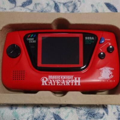 SEGA Super Rare GG Game Gear Red (Magic Knight Rayearth Limited