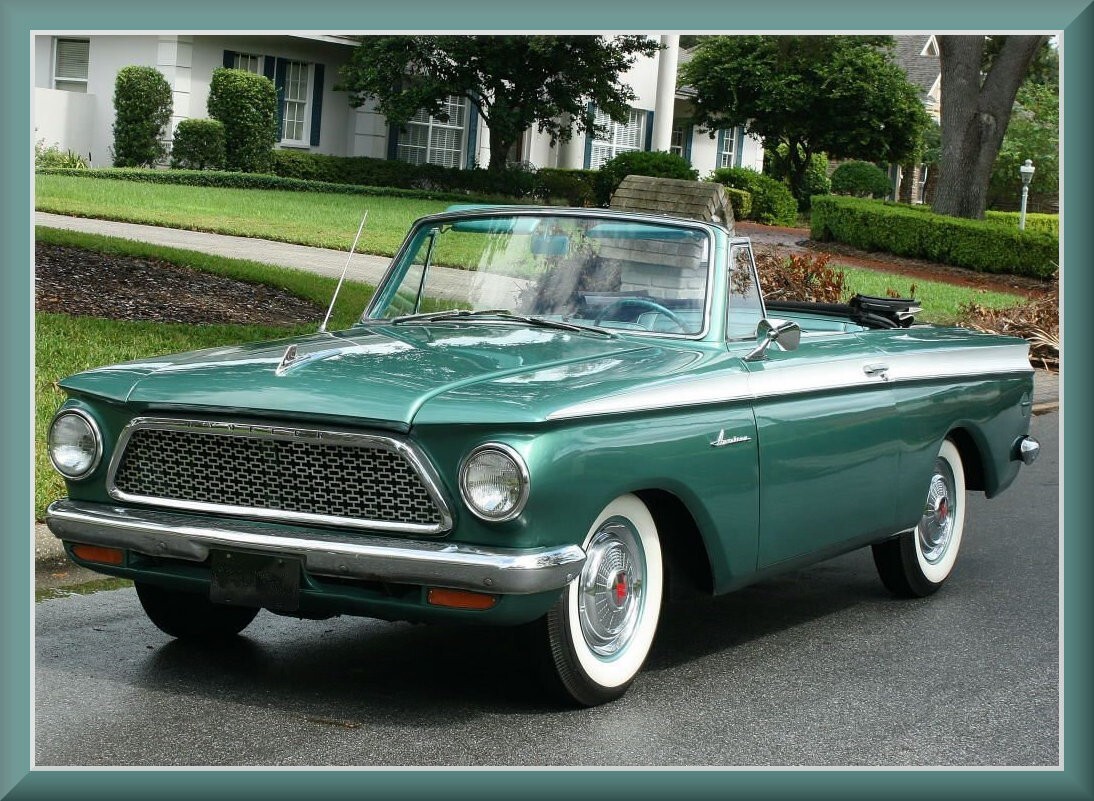1962 Rambler American convertible, Toolbox - Refrigerator Magnet