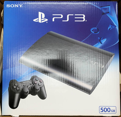 PlayStation 3 Charcoal Black 500GB CECH-4300C JAPAN NEW w/Tracking Free  Shipping 4948872413831 | eBay