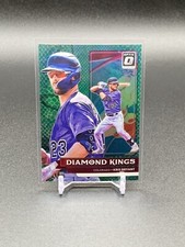 2022 Panini Optic Kris Bryant Diamond Kings Green Dragon /99 | Colorado Rockies