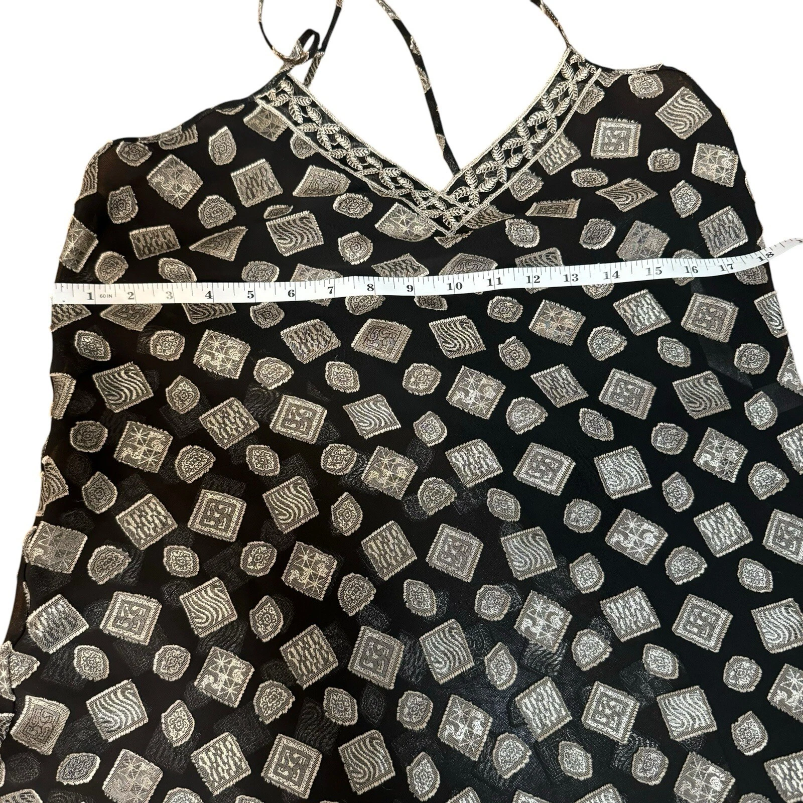 UNDERCOVER Abito Slip Vintage Raro Medio Victoria’s Secret Foderato Nero e Oro Qualità