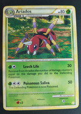 Ariados Heartgold & Soulsilver 15/123 Regular Rare NEAR MINT POKEMON TCG
