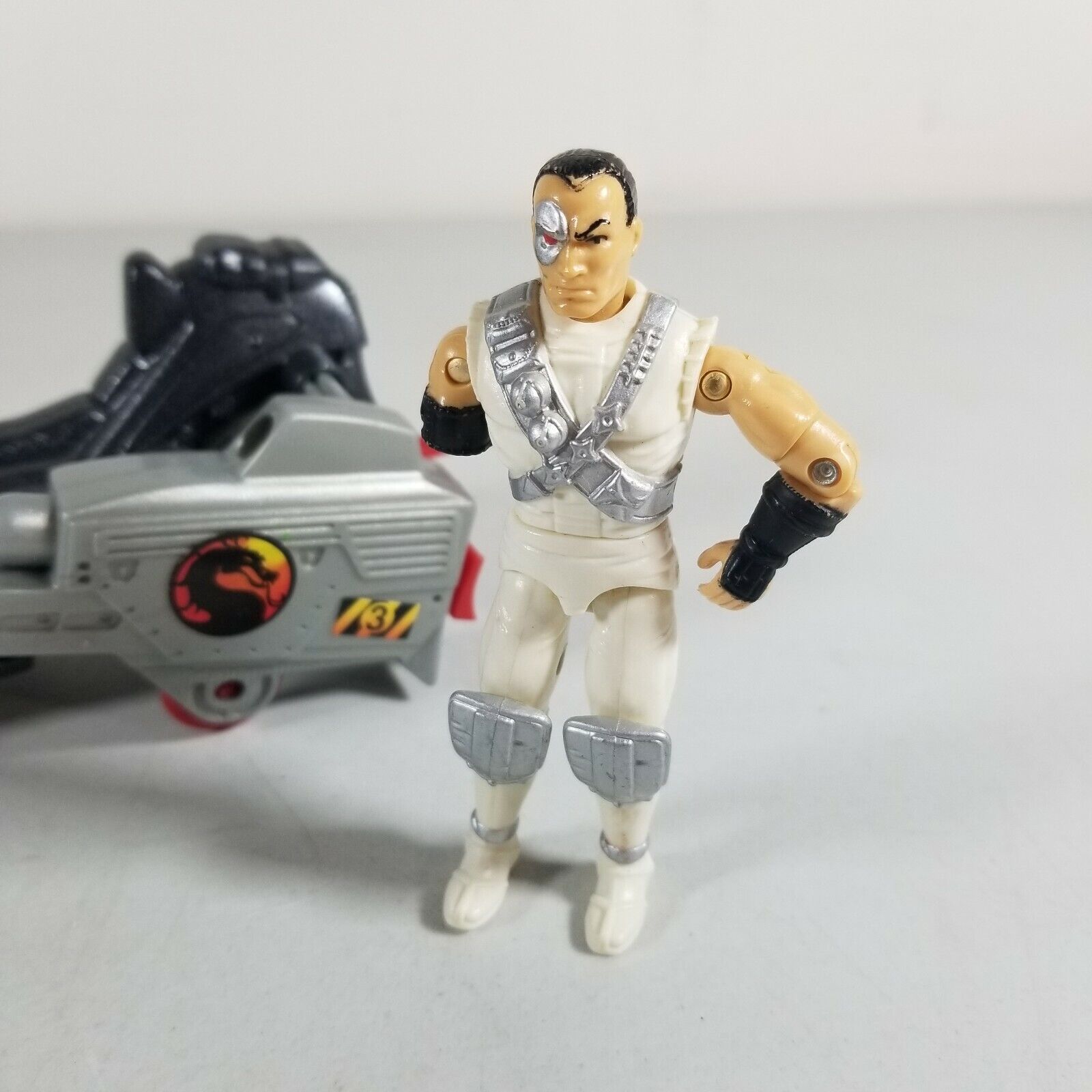 1994 Hasbro GI Joe Mortal Kombat Mail-Away Kano with Filecard (1B)