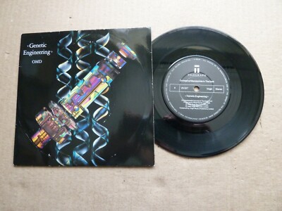 ORCHESTRA MANOEUVERS IN THE DARK - GENETIC ENGINEERING / 4 - NEU - 7'' P/S - OMD