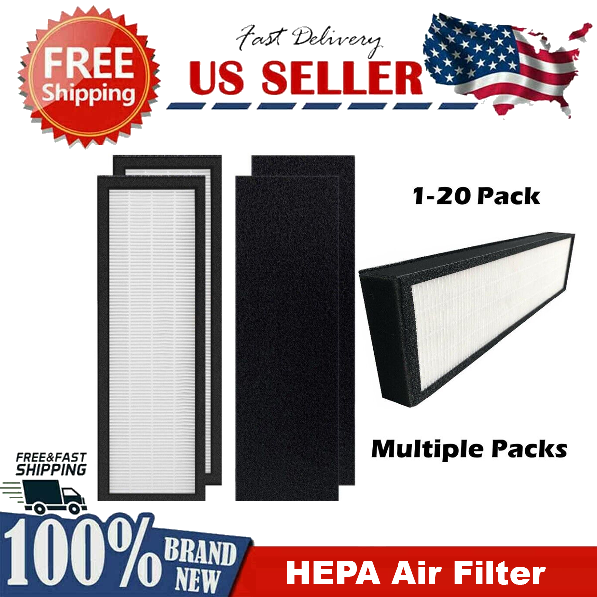 Germ Guardian Air Purifier Filtro De EAS HEPA Y Prefiltro Compatible Con GermGuardian FLT4825 Filtro De Rep Germ Guardian Filter - Foto 9